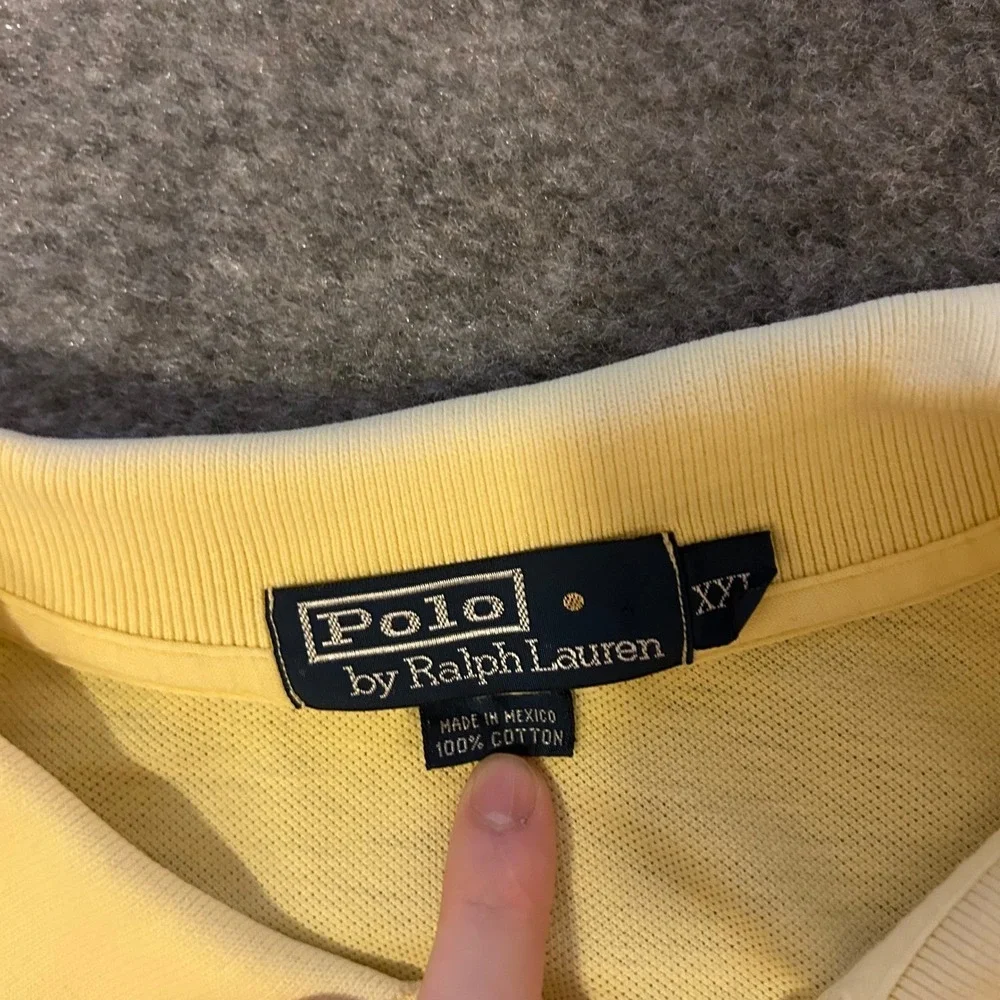 Vintage Polo Ralph Lauren Classic Golf Beach Old Money Polo‎ Shirt Adult 2XL